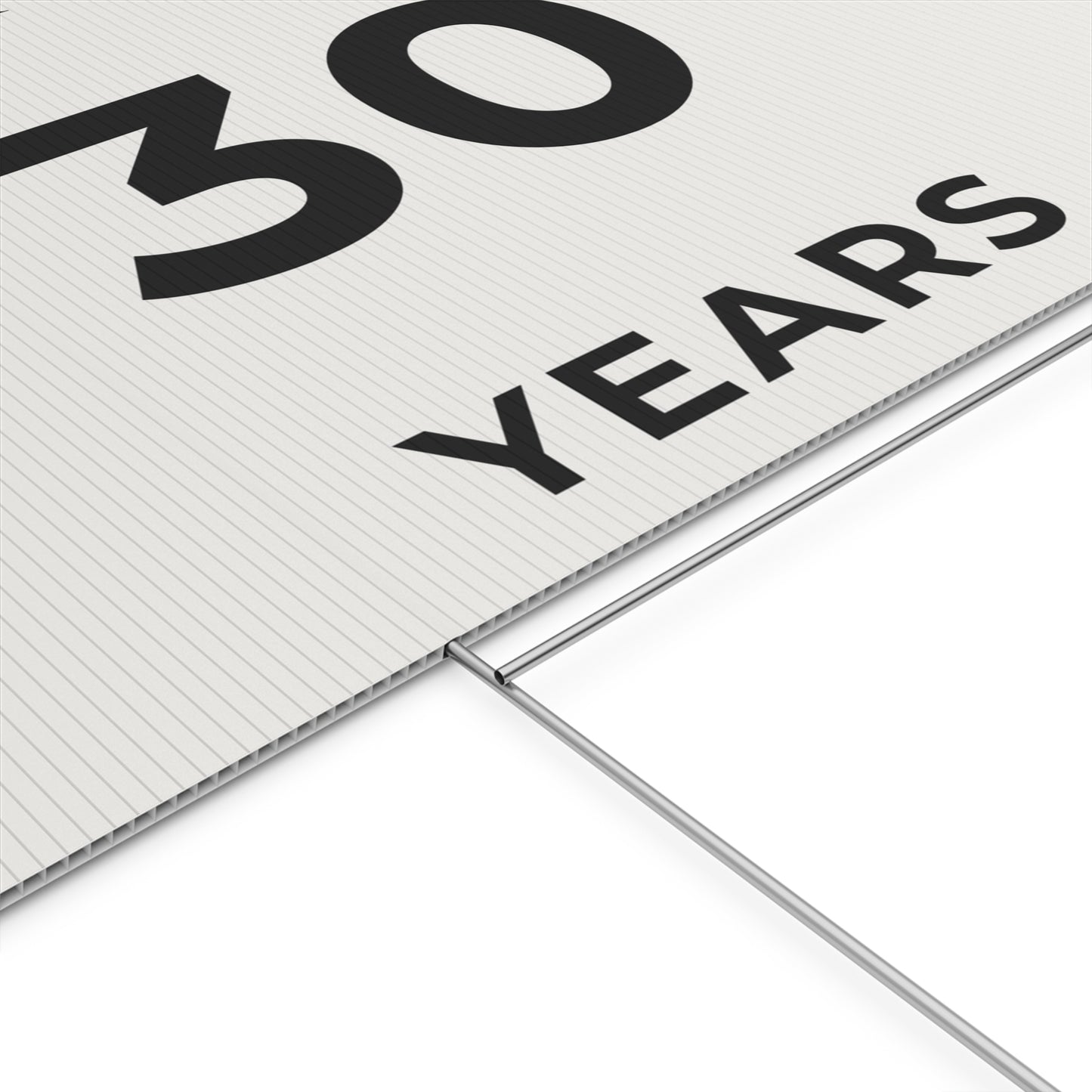 Happy Anniversary Yard Sign – 30 Years